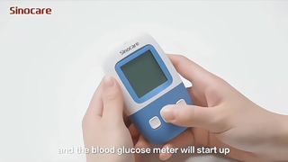 Точный измеритель уровня глюкозы в крови Монитор уровня глюкозы в крови