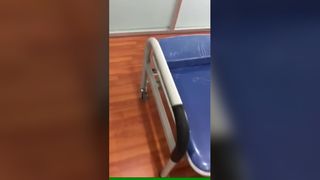 Стул для обслуживающего персонала с порошковым покрытием