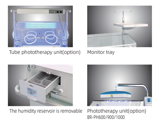 Medical Infant Incubator Newborn Baby Incubator for Hospital Neonatal Care