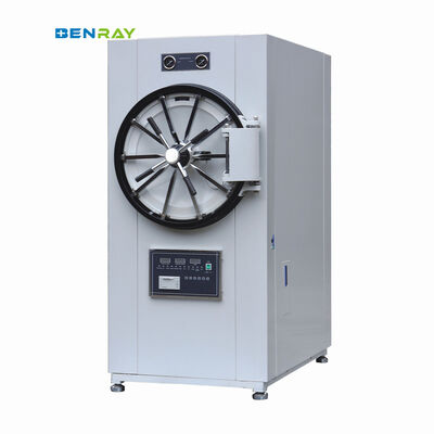 Horizontal Cylindrical High Pressure Sterilizer  Microcomputer Controlled