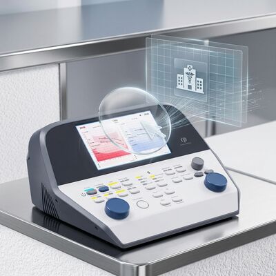 QA700 Type 2 Clinical Audiometer Diagnostic Hearing Test System with 7 Inch Touchscreen