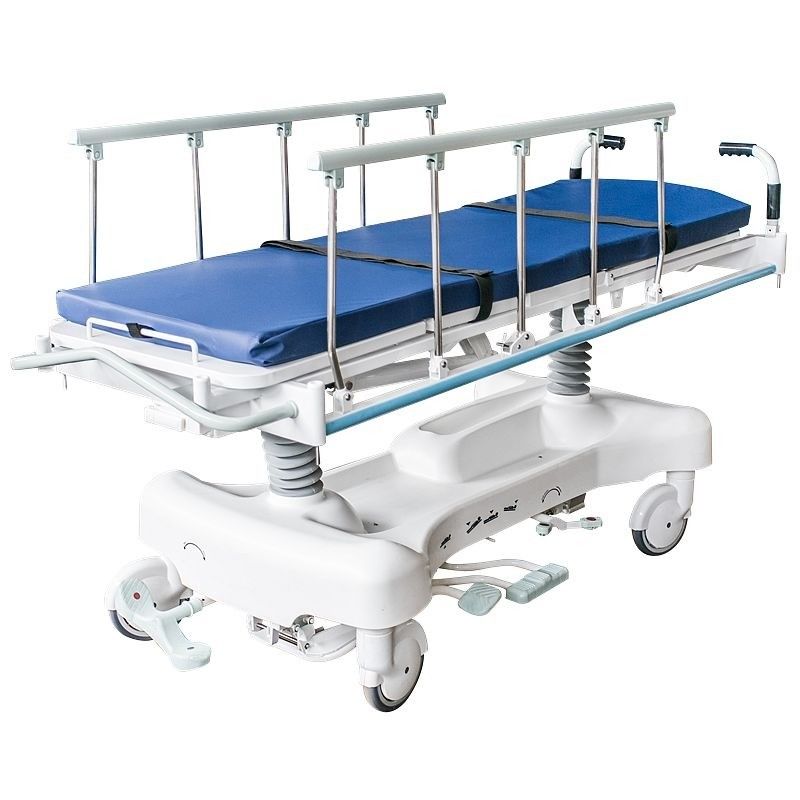 2100 X 850 X 620-950mm Hydraulic Stretcher With CPR Handle